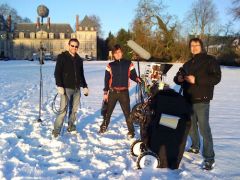 Pascal & Boomies   with Rastorder Foldup cart   France