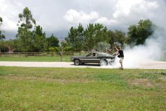 69 GT500 Shelby burn outs