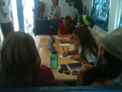 Marine Institute Students on SeaWatch - SharkBoat 8