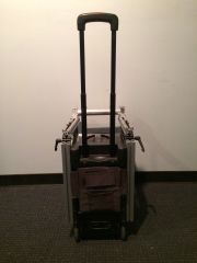 zuca cart folded rear view