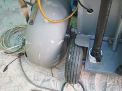 cart wheel detail Sarokin beach