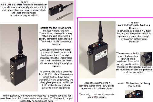 Blackbox Video Foldback/Comms sets - Equipment - JWSOUNDGROUP