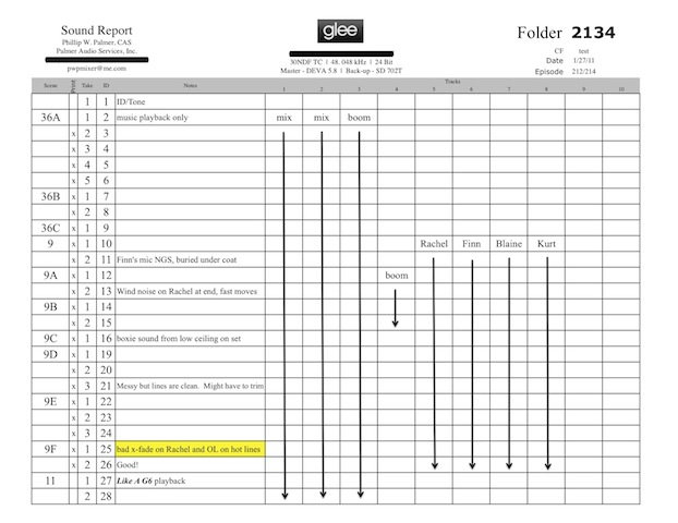 Electronic sound reports, (pdf, xls, etc) - General Discussion